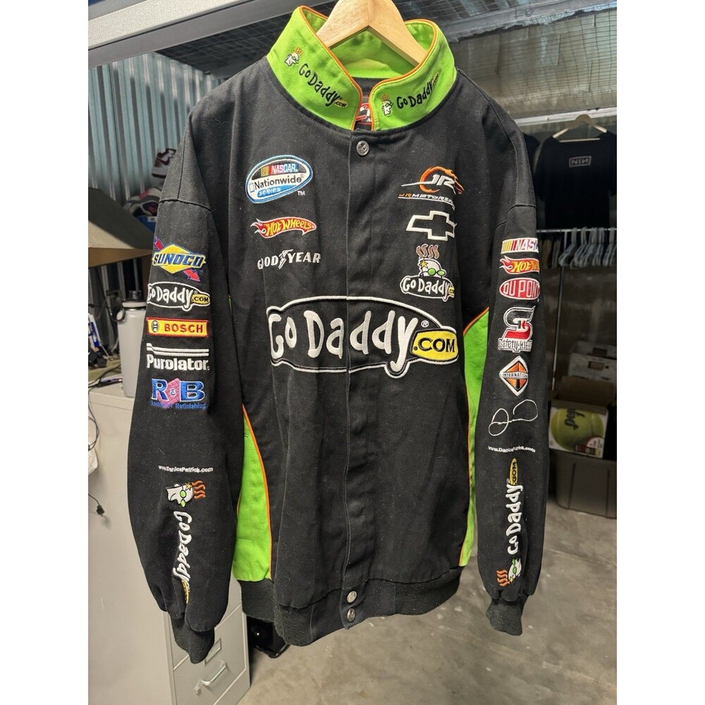 Chase Authentics Nascar Danica Patrick Go Daddy Racing Jacket Mens X Large RARE